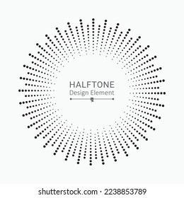 Líneas de velocidad radial en forma de círculo para libros de historietas. Fondo de la explosión de fuegos artificiales. Ilustración vectorial. Logotipo redondo Starburst. Elemento de diseño circular. Resumen Rayos de estrellas geométricas.
