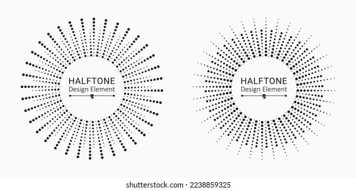 Radial speed lines in circle form for comic books. Fireworks explosion background. Vector illustration. Starburst round Logo. Circular design element. Abstract Geometric star rays.
