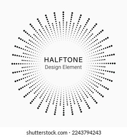 Radial speed lines in circle form for comic books. Fireworks explosion background. Vector illustration. Starburst round Logo. Circular design element. Abstract Geometric star rays.