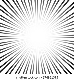 Radial Speed Lines graphic effects