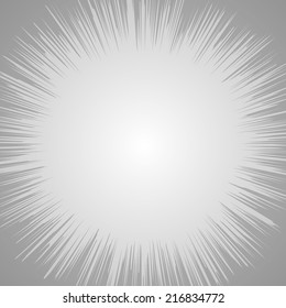 Radial Speed Lines graphic effects for use in comic. 