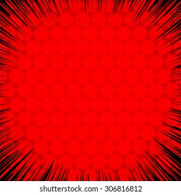 Radial Speed Lines graphic effects for use in comic. 
