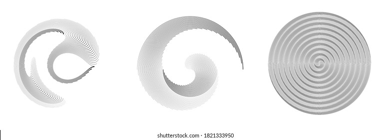 Radial speed Lines in Spiral Form for comic books . fireworks Explosion background . Vector Illustration . Starburst
 round Logo . Circular Design element . Abstract Geometric star rays . Sunburst .