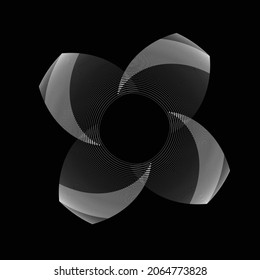 Radial speed Lines in Spiral Form for comic books . fireworks Explosion background . Vector Illustration . Starburst
 round Logo . Circular Design element . Abstract Geometric star rays . Sunburst .