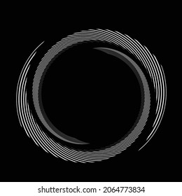 Radial speed Lines in Spiral Form for comic books . fireworks Explosion background . Vector Illustration . Starburst
 round Logo . Circular Design element . Abstract Geometric star rays . Sunburst .