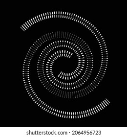 Radial speed Lines in Spiral Form for comic books . fireworks Explosion background . Vector Illustration . Starburst
 round Logo . Circular Design element . Abstract Geometric star rays . Sunburst .