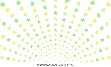Radial Star Lines Background in Vector