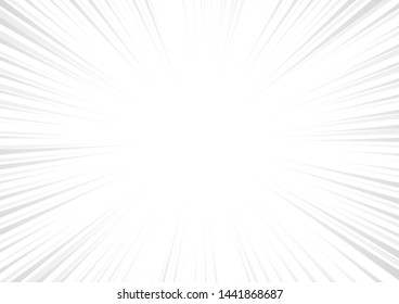 Radial Stripes Abstract Background.Text frame in manga and anime comics.vector Illustration.