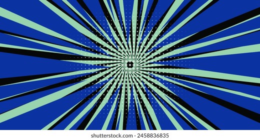 Radial Stripes Abstract Background.Text frame in manga and anime comics.vector eps10