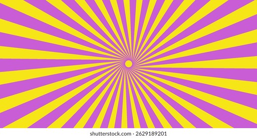 Radial Stripes Abstract Background.Text frame in manga and anime comics. vector eps10