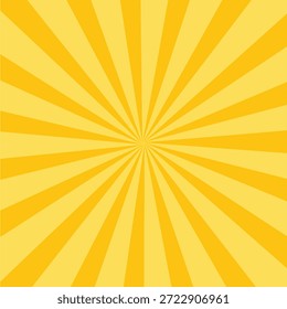 Vektorgrafik mit radialem Sunburst-Hintergrund