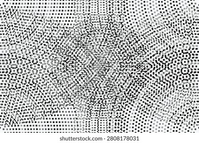 Radial symmetrical halftone dot pattern in black and white dots blackwhite symmetry