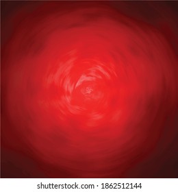 Radial texture grunge background. Red spiral backdrop.