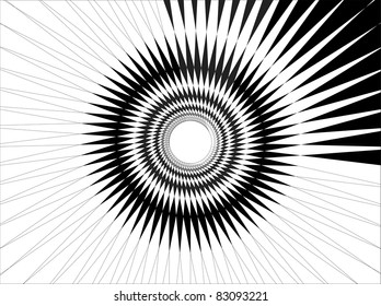 Radial twisted web