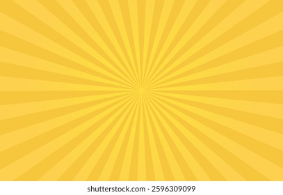 Radial Yellow Background Sale Design