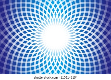 Radiance and wave of the sun shine