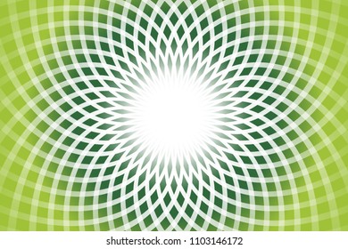 Radiance and wave of the sun shine