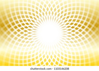 Radiance and wave of the sun shine