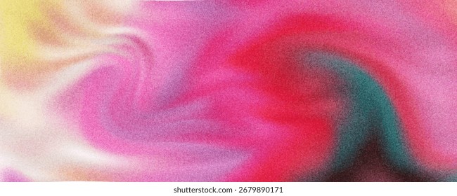Texturas artísticas radiantes que mezclan estética vibrante y colorida del gradiente