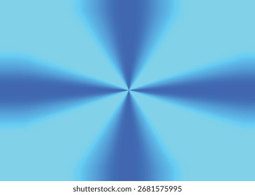 Vector de textura de fondo radial Abstractas degradado azul radiante