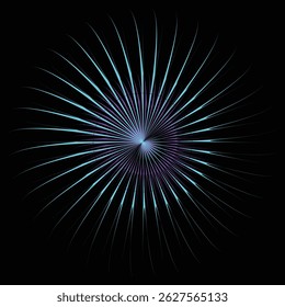 Radiant Burst A Symphony Of Light In The Darkness