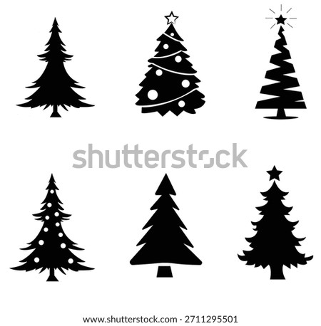 Radiant Christmas Tree with Festive Decorations and Glowing Lights - A beautifully adorned Christmas tree, standing tall and proud, adorned with twinkling lights, glittering ornaments, and a shining.