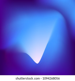 Radiant glowing blue-cyan-violet - blurred gradient mesh background