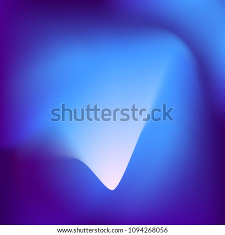 Radiant glowing blue-cyan-violet - blurred gradient mesh background