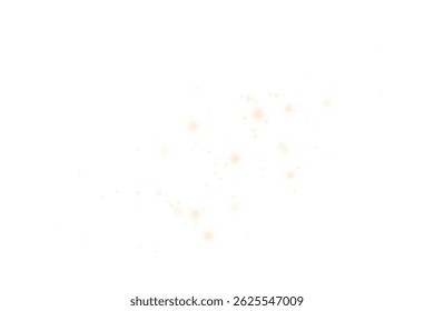 Radiant Golden Particles for Creating a Magical Atmosphere.