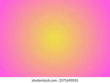 a radiant gradient blend of bright pink and yellow hues, evoking a sense of warmth, energy, and cheerful vibrancy, reminiscent of a tropical sunrise or glowing optimism.
