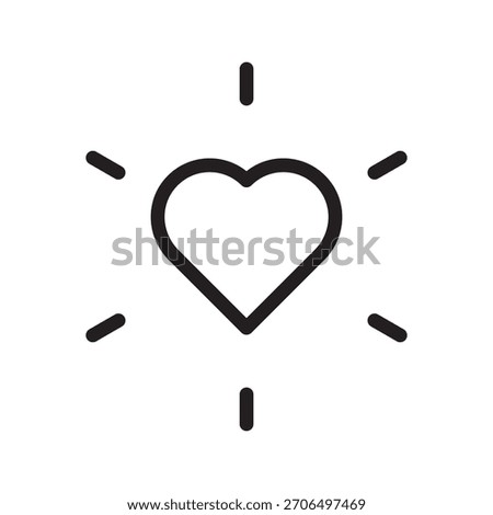 Radiant Heart icon bundle – vibrant icons symbolizing love, compassion, emotional support, and positive connections
