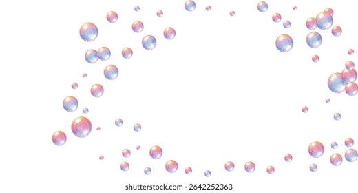 Radiant, iridescent soap bubbles floating gracefully, reflecting dazzling hues. A mesmerizing, dreamy aesthetic perfect for backgrounds, creative designs, and vibrant visual projects.