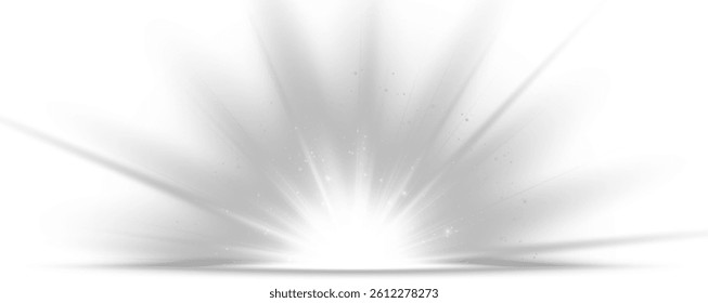 Radiant light burst forms celestial flash of brilliance.
White flare glows with shimmering halo on glassy space.
Star spark explodes softly in high-impact shine effect.
Magic dust twinkles