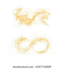 Radiant Loops and Flourishing Swirls Set.