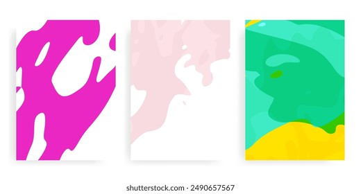 A radiant neon background with large, textured color pieces in overlay mode. 