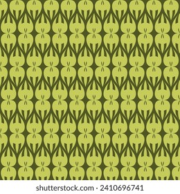 Radiant Petal Whirl: Seamless Geometric Pattern Design