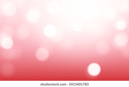 Radiant Pink Bokeh Lights in Abstract Valentine's Glitter Glow Background, Vector eps 10 illustration bokeh particles, Backgrounds decoration