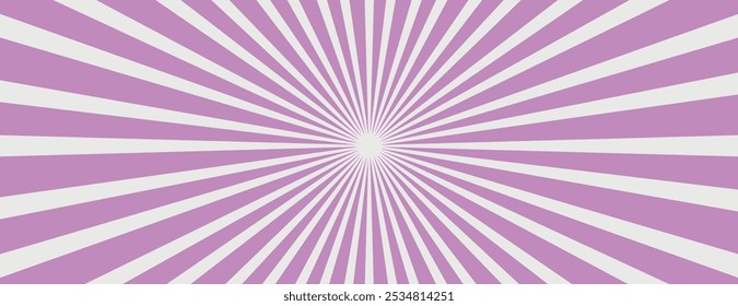 Radiant pink and white striped background, with a dynamic, vibrant style. The pink background adds a lively, energetic. Pink digital background vector. Psychedelic radial striped background vector.