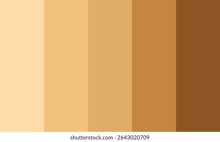 Radiant Skin Tones Color Palette