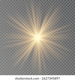 Radiant Starburst Light Explosion Effect