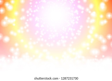Radiant stardust, glitter image, galaxy stars