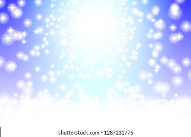 Radiant stardust, glitter image, galaxy stars