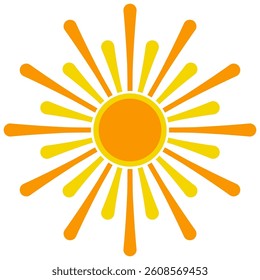 Radiant Sunburst Cheerful Energy and Warmth