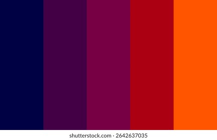 Radiant Sunset Passion Color Palette