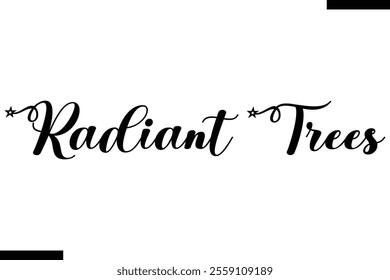  Radiant Trees christmas trees quotes text typography