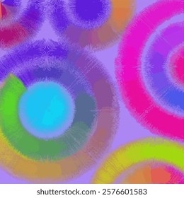 radiate out in concentric circles. A beautiful symphony of shapes and patterns.