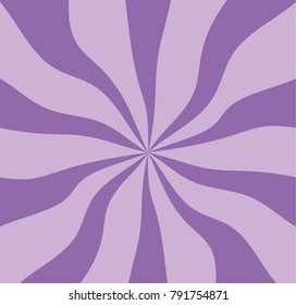 Radiating from the center of thin beams, lines Vector illustration. Design element for logo, signs Dynamic style Abstract explosion, speed motion lines from the middle, radiating sharp  Purple, violet