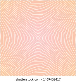 Radiating, concentric circles abstract monochrome vector graphic. Vector illustration for design your website and print