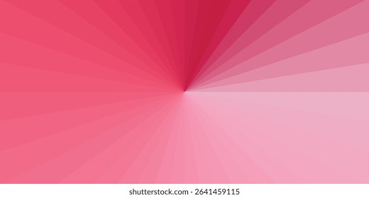 Radiating pink gradient background with soft center glow – abstract radial burst design in shades of rose, blush, and magenta. Perfect for romantic themes, modern design, print, and digital use.