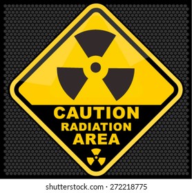 radiation area sign